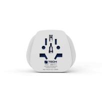 TRAVEL BLUE kelioninis adapteris 901 - Balta