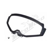 LS2 MX702 stikliuko juoda guma XS-3XL