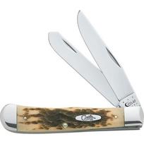 Kišeninis peiliukas Case CV Amber Bone Trapper