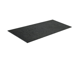 Stalviršiai, HPL 10mm, juodas mėnulis nuo 60cm iki 200cm