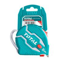 Ruletė TOTAL, 8m, 25mm, TMT126081M