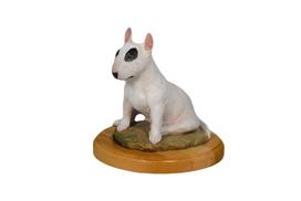 Bulterjeras, Bully I - tapyta figūrėlė, statula, figūrėlė, pagaminta menininko, prekės ženklas Art-Dog