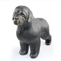 Niufaundlendas, Niufai, Niufai – natūralaus dydžio šuns statula, 1:1 mastelio figūrėlė, „Art-Dog“ statula sodui ruda