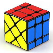 Magijos kubas Rubiko kubas Profesionalus greitasis dėlionė Ašies kubas 3x3x3 PVC lipdukas Švietimo mokymasis