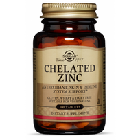 Solgar Chelated Zinc 22 mg 100 tab