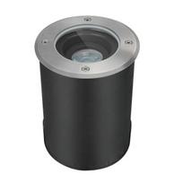 Lauko šviestuvas į grindinį KANLUX BERG AD-7O, IP67 IK10, GU10 max 7W chromo sp ø13x16,4cm
