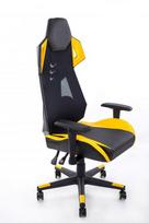 Žaidimų Kėdė PARTNER FURNITURE Geltonai Juoda BM1001