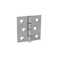 Durų lankstas ZS 40, 40 x 40 x 1 mm, sidabro sp.