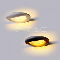 10W LED sieninis šviestuvas, baltas, IP65, 3000K