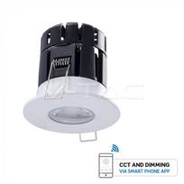 10W LED įleidžiamas šviestuvas V-TAC, IP65, dimeriuojamas, valdomas bluetooth ryšiu