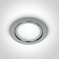 1W spintelių šviestuvas IP20. Reikalingas 12V AC maitinimo šaltinis.