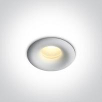 1W LED įleidžiamas šviestuvas, baltas, 3000K