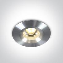 1W/3W LED įleidžiamas šviestuvas, aliuminio sp., 3000K