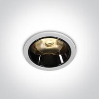 6W LED įleidžiamas šviestuvas, baltas, 3000K