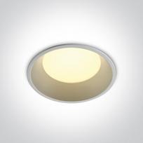 9W LED įleidžiamas šviestuvas, baltas, 4000K