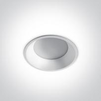 9W LED įleidžiamas šviestuvas, baltas, 3000K