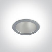 10W LED įleidžiamas šviestuvas, pilkas, 3000K, dimeriuojamas