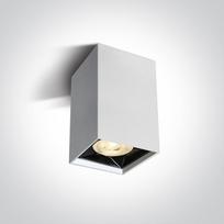 6W LED paviršinis šviestuvas, baltas, 3000K