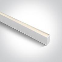 40W LED linijinės sistemos šviestuvas, baltas, 3000K