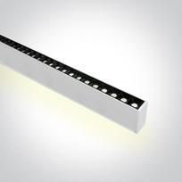 40W/20W LED linijinės sistemos šviestuvas, baltas, 4000K