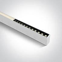 40W LED linijinės sistemos šviestuvas, baltas, 3000K