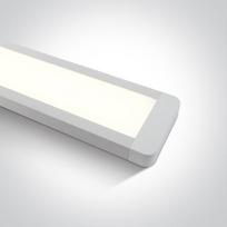 25W LED paviršinis linijinis šviestuvas, baltas, 4000K