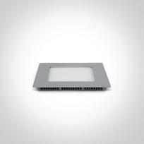 16W LED įleidžiama panelė, pilka, 3000K