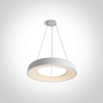80W LED pakabinamas šviestuvas, baltas, 3000K