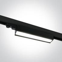 40W LED linijinis bėgelio šviestuvas, juodas, 4000K