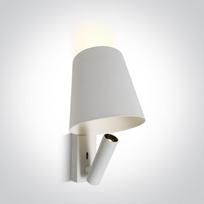 3W LED sieninis šviestuvas- skaitymo lempa, baltas, 3000K