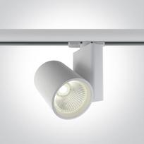 30W LED šviestuvas į bėgelius, baltas, 4000K