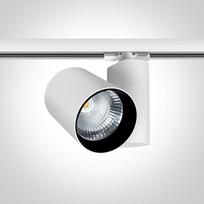 36W LED šviestuvas į bėgelius, baltas, 3000K