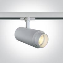 30W LED šviestuvas į bėgelius, baltas, 4000K