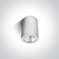 6W LED cilindro formos šviestuvas, baltas, 3000K