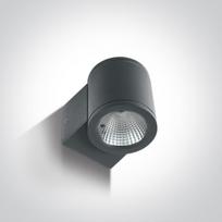 6W LED cilindro formos šviestuvas, antracito sp., 3000K