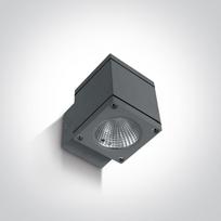 6W LED cilindro formos šviestuvas, antracito sp., 3000K