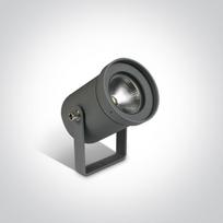 3W LED įsmeigiamas sodo šviestuvas, antracito sp., 3000K