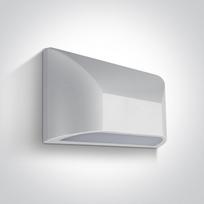 6W LED sieninis šviestuvas, baltas, 3000K