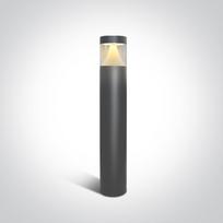 12W LED pastatomas lauko šviestuvas, antracito sp., 3000K