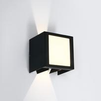 11W LED sieninis lauko šviestuvas, antracito sp., 3000K