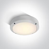10W LED sieninis lauko šviestuvas, baltas, 3000K