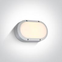 10W LED sieninis lauko šviestuvas, baltas, 3000K