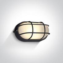 10W LED sieninis lauko šviestuvas, juodas, 3000K