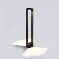 10W LED pastatomas lauko šviestuvas, juodas, 3000K