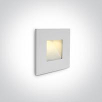 1W LED įleidžiamas sieninis lauko šviestuvas, 3000K