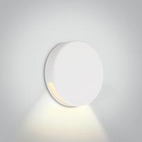2W LED įleidžiamas sieninis lauko šviestuvas, baltas, 3000K