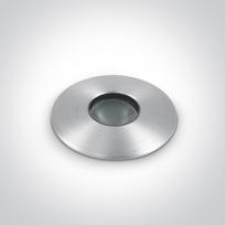 1W LED įleidžiamas į žemę šviestuvas, aliuminio sp., 3000K