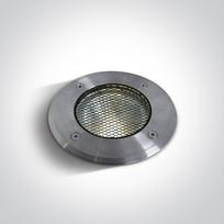 20W LED įleidžiamas į žemę šviestuvas, nerūdijančio plieno sp., 3000K