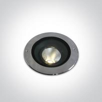 15W LED įleidžiamas į žemę šviestuvas, nerūdijančio plieno sp., 3000K