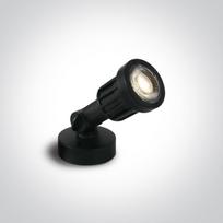 5W LED įsmeigiamas sodo šviestuvas, juodas, 3000K